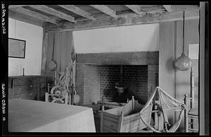 Ward House, fireplace