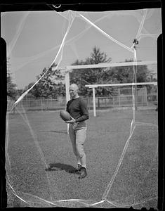 Football 1941, Coach Mansfield on the field