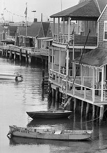 Waterfront houses, Nantucket