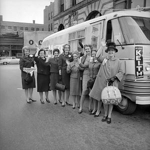 State politicians wives, Market Street, New Bedford