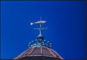 Top of dome with fish weathervane, Revere Beach, Massachusetts
