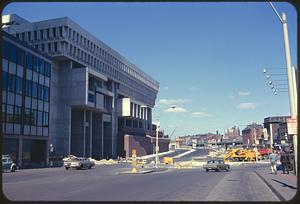 Boston City Hall and the new Congress Street