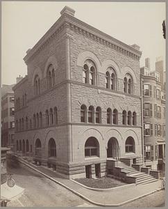 Unitarian Building, 1885-6, Boston