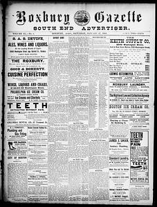 Roxbury Gazette and South End Advertiser