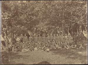 Company "B" 93d N.Y. Infantry, August, 1863