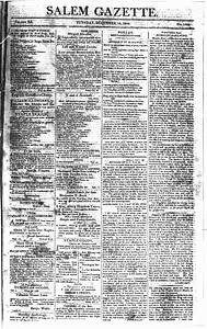 The Salem Gazette