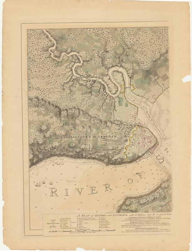 A plan of Quebec and environs