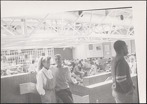 Lunchroom at Cambridge Rindge and Latin School