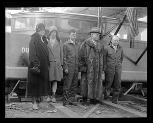 Five unidentified people