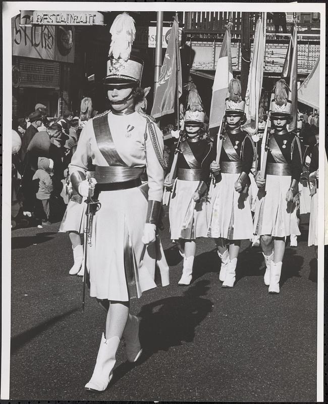 She marched in Woonsocket