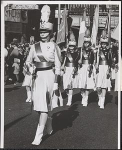 She marched in Woonsocket