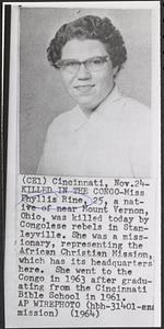 Killed in the Congo