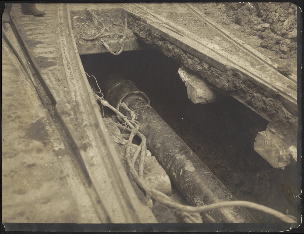 Electrolysis, Boston Water Works, Dover Street at east side of