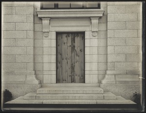 Wachusett Dam, Lower Gatehouse, entrance, Clinton, Mass., Aug. 31, 1908