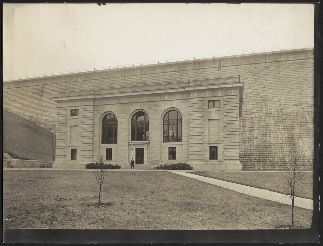 Wachusett Dam, Lower Gatehouse, Clinton, Mass., Apr. 16, 1909