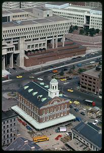 City Hall and Faneuil Hall, Boston