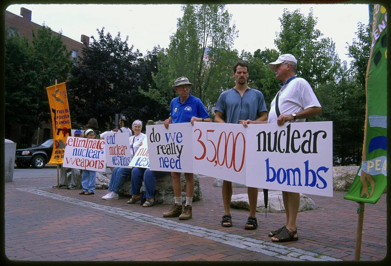 Anti-nuke demonstration, Portland, ME