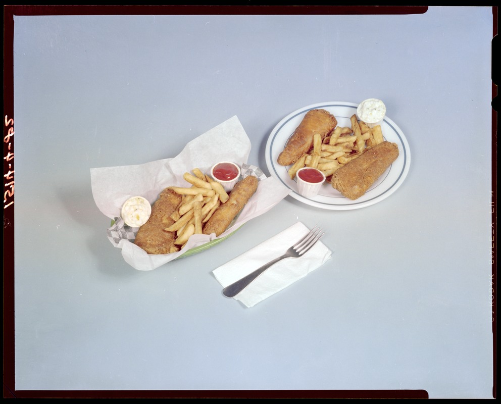 Food lab, fish + chips Digital Commonwealth