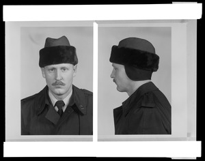 CEMEL, hats - male, front + side view