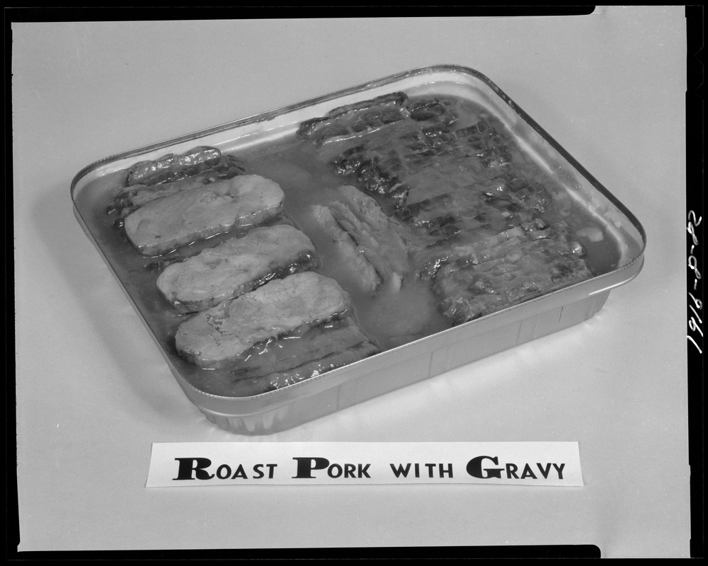Roast pork with gravy
