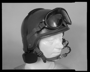 Helmet and goggles