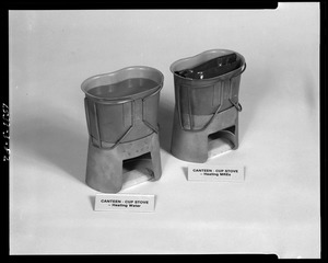 Canteen - cup stove - heating water