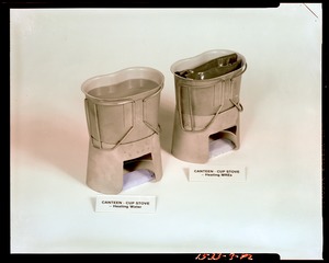 Canteen - cup stove - heating water