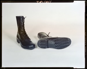 Footwear, black boot