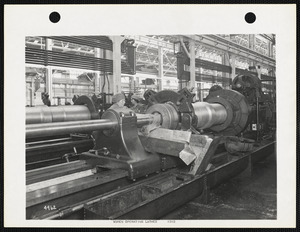 Women operating lathes