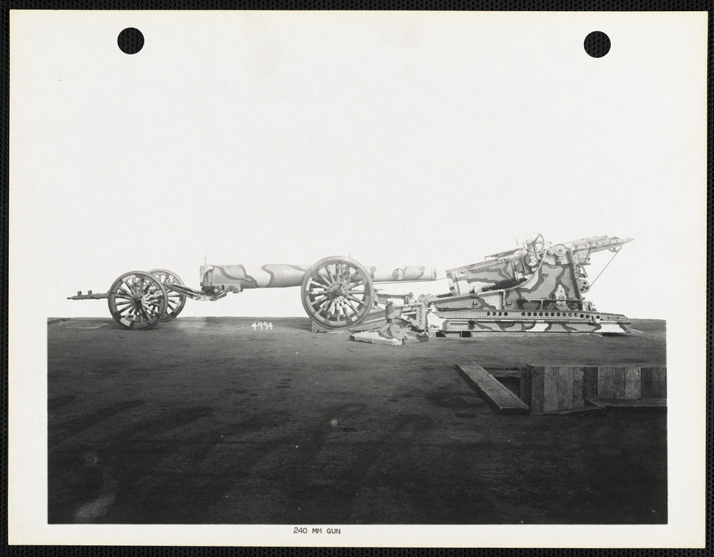 240 MM gun