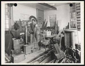 Test lab storeroom