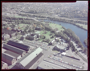 Arial view of Watertown Arsenal