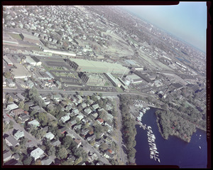 Arial view of Watertown Arsenal