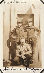 Tippet F. Hamiter, John Coan, Nat Hodgdon, Marine base Quantico, VA