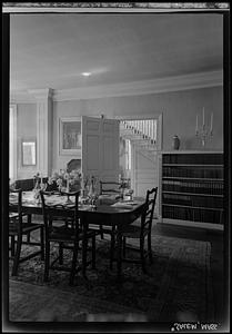 Mrs. Ives House, Salem: interior