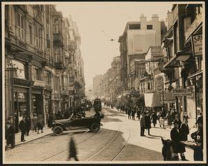 The principal business street of Pera, the European quarter of Constantinople