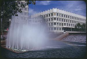 City Hall Plaza fountain