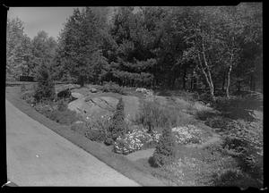 Rock garden of Mrs. Lan. Keeler from south end