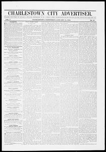 Charlestown City Advertiser, January 14, 1852