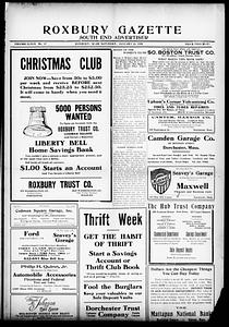 Roxbury Gazette and South End Advertiser, January 24, 1920