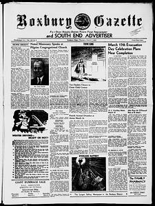 Roxbury Gazette and South End Advertiser, March 03, 1960