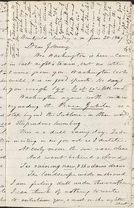 Letter from Zadoc Long to John D. Long, June 20, 1869