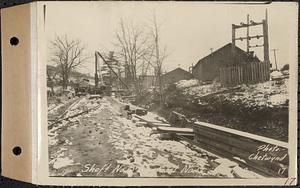 Contract No. 17, West Portion, Wachusett-Coldbrook Tunnel, Rutland, Oakham, Barre, Shaft 8, Barre, Mass., Nov. 21, 1928