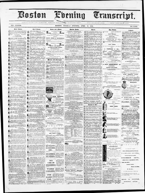 Boston Evening Transcript - Digital Commonwealth