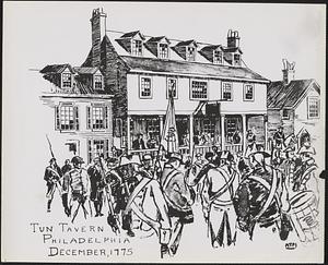 Tun Tavern, Philadelphia, December 1775