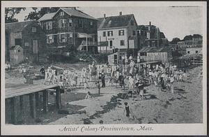 Artists' colony, Provincetown, Mass.