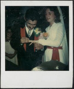 Exchanging wedding rings