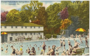 Crystal Pool at Rocky Springs Park, Lancaster, Pa.