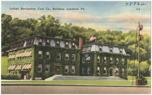 Lehigh Navigation Coal Co., building, Lansford, Pa.