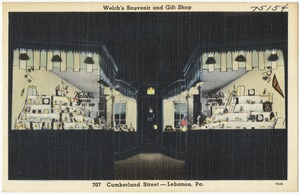 Welch's Souvenir and Gift Shop, 707 Cumberland Street -- Lebanon, Pa.